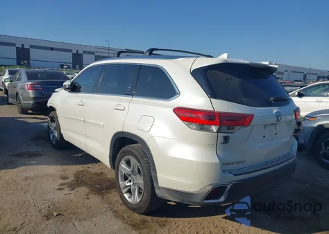2018 Toyota Highlander Limited from USA, damaged, VIN 5TDYZRFH9JS286794